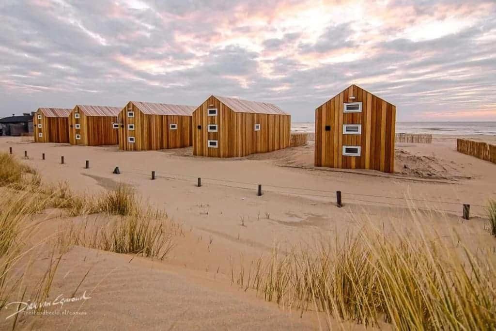 Sisters Beachbungalows Katwijk aan Zee Exteriör bild