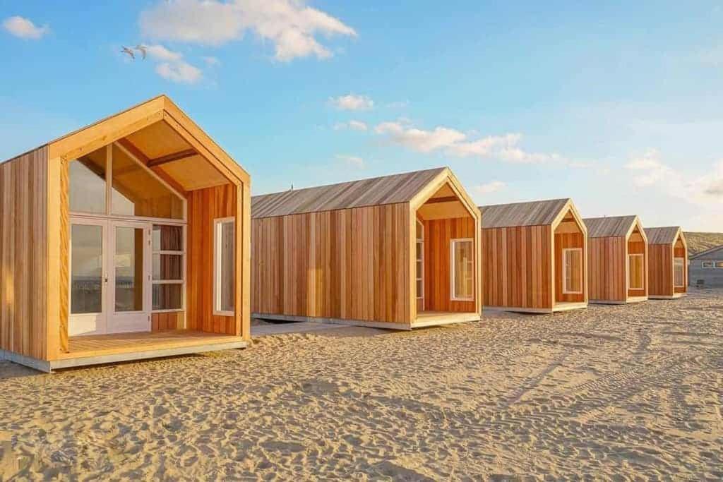 Sisters Beachbungalows Katwijk aan Zee Exteriör bild